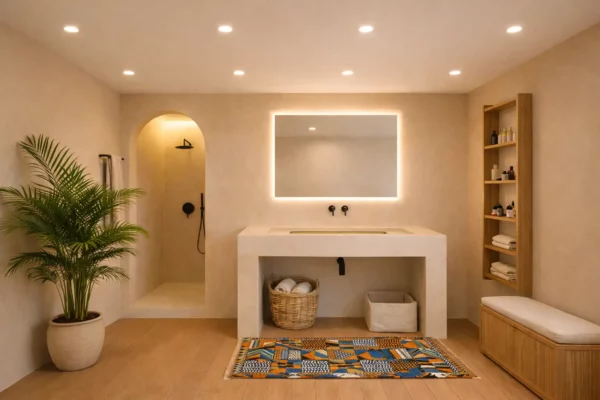 Salle de bain Tadelakt - Formule Essentielle