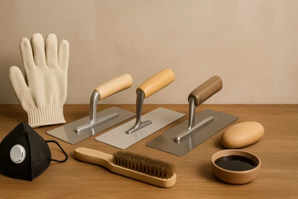 Outils de Tadelakt traditionnels