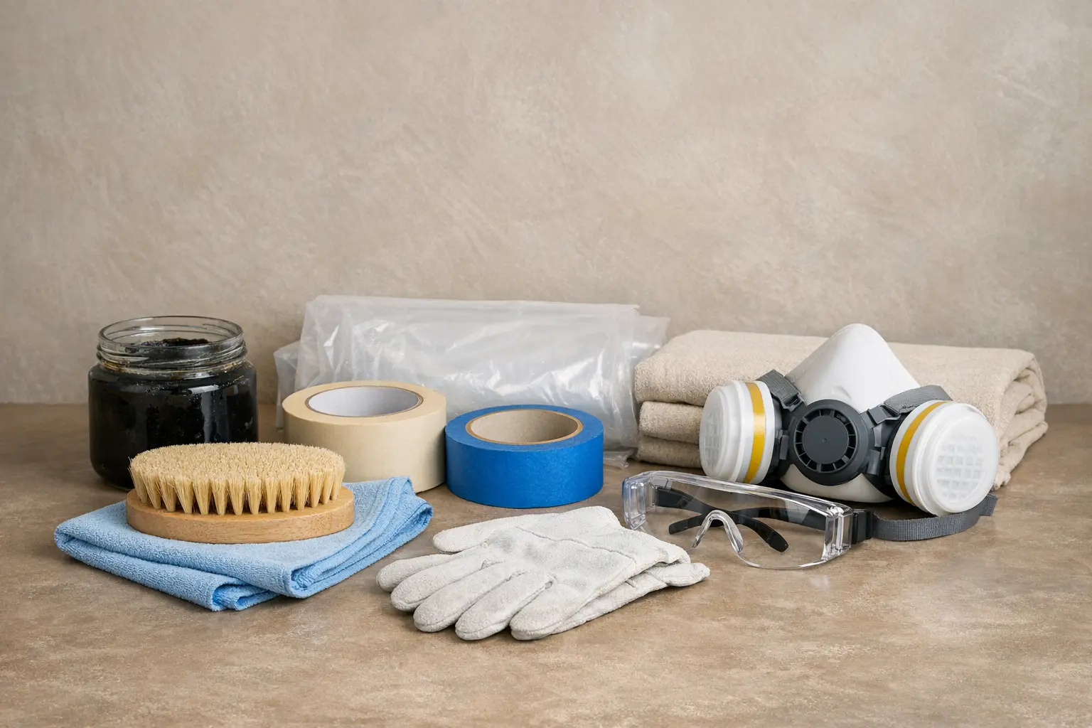 Outils essentiels pour tadelakt