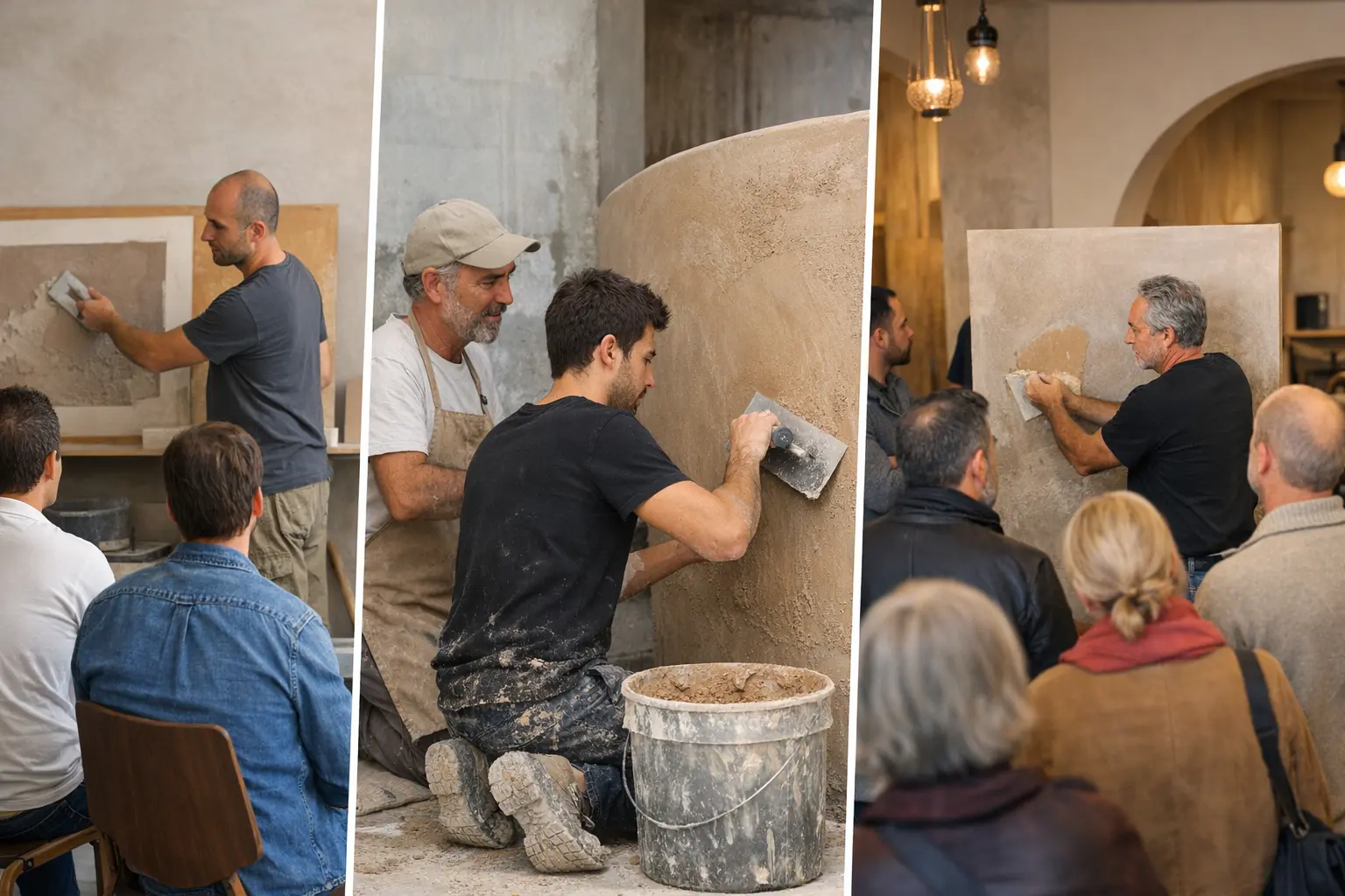 Formation pratique au tadelakt